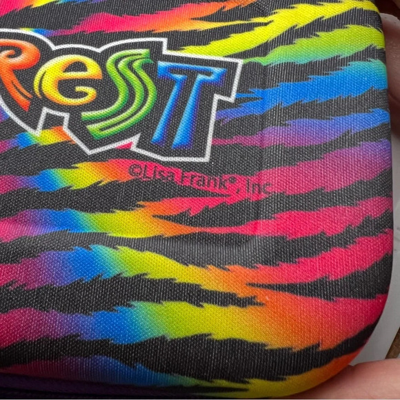 Lisa Frank Molded Forest Zippered Pouch Travel Cosmetic Storage Case Tiger Soft - Picture 5 of 7